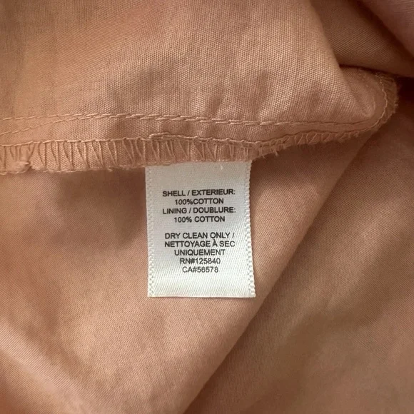 INTERMIX Blush Puff Sleeve Blouse L - Picture 7 of 7